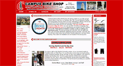 Desktop Screenshot of campusbikeshop.com